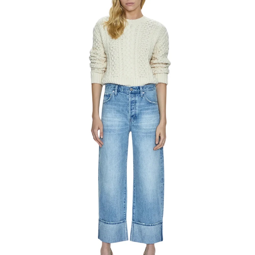 Pistola Ryder High Rise Cuffed Jeans in Essex Sz 25
